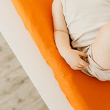 Premium Knit Diaper Changing Pad Cover - Blaze