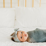 Knit Headband Bow - Picasso
