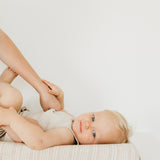 Premium Knit Diaper Changing Pad Cover - Clay