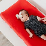 Premium Knit Diaper Changing Pad Cover - Mara