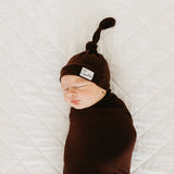 Knit Swaddle Blanket - Moose