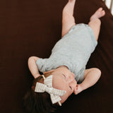Premium Knit Fitted Crib Sheet - Moose