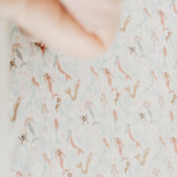 Premium Knit Fitted Crib Sheet - Coral