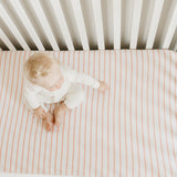 Premium Knit Fitted Crib Sheet - Lainey