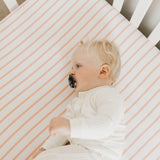 Premium Knit Fitted Crib Sheet - Lainey