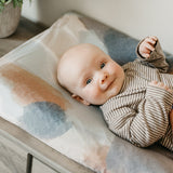Premium Knit Diaper Changing Pad Cover - Picasso