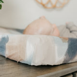 Premium Knit Diaper Changing Pad Cover - Picasso