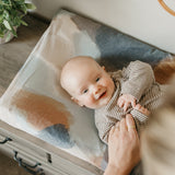 Premium Knit Diaper Changing Pad Cover - Picasso