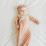 Newborn Knotted Gown - Mesa