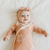 Newborn Knotted Gown - Mesa