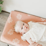 Premium Knit Diaper Changing Pad Cover - Mesa