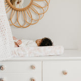 Premium Knit Diaper Changing Pad Cover - Kiana