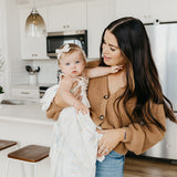 Knit Swaddle Blanket - Skye