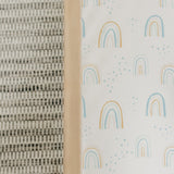 Premium Knit Fitted Crib Sheet - Skye