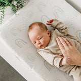 Premium Knit Diaper Changing Pad Cover - Skye
