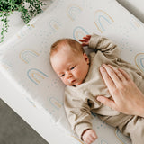 Premium Knit Diaper Changing Pad Cover - Skye