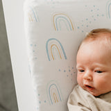 Premium Knit Diaper Changing Pad Cover - Skye