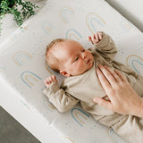 Premium Knit Diaper Changing Pad Cover - Skye