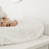 Premium Knit Diaper Changing Pad Cover - Skye