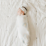 Knit Swaddle Blanket - Skye