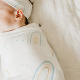 Knit Swaddle Blanket - Skye