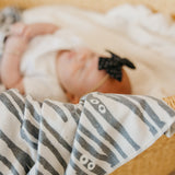 Knit Swaddle Blanket - Mummy