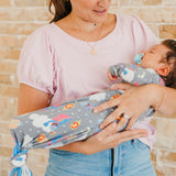 Newborn Knotted Gown - Super Grover