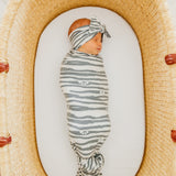 Knit Swaddle Blanket - Mummy