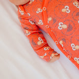 Newborn Knotted Gown - Elmo