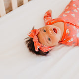 Newborn Knotted Gown - Elmo