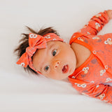 Newborn Knotted Gown - Elmo