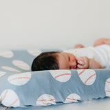 Premium Knit Diaper Changing Pad Cover - Slugger