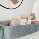 Premium Knit Diaper Changing Pad Cover - Slate