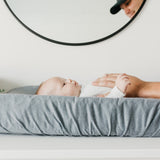 Premium Knit Diaper Changing Pad Cover - Slate