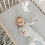 Premium Knit Fitted Crib Sheet - Taylor