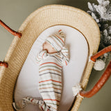Newborn Knotted Gown - Linus