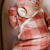 Newborn Knotted Gown - Ralphie