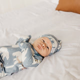 Top Knot Hat - Polar