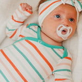 Newborn Knotted Gown - Tinsel