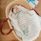 Newborn Knotted Gown - Tinsel