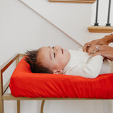 Premium Knit Diaper Changing Pad Cover - Apple