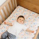 Premium Knit Fitted Crib Sheet - Nautical