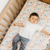 Premium Knit Fitted Crib Sheet - Nautical