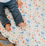 Premium Knit Fitted Crib Sheet - Nautical
