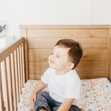 Premium Knit Fitted Crib Sheet - Nautical
