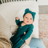 Newborn Knotted Gown - Jaspar
