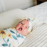 Knit Headband Bow - Sunnie