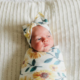 Knit Headband Bow - Sunnie