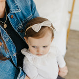 Bowtie Baby Bow - Oat