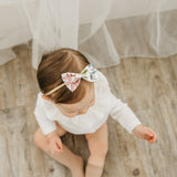 Bowtie Baby Bow - Olive